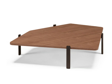 MUZZLE - Low wooden coffee table by Max Divani - view 2